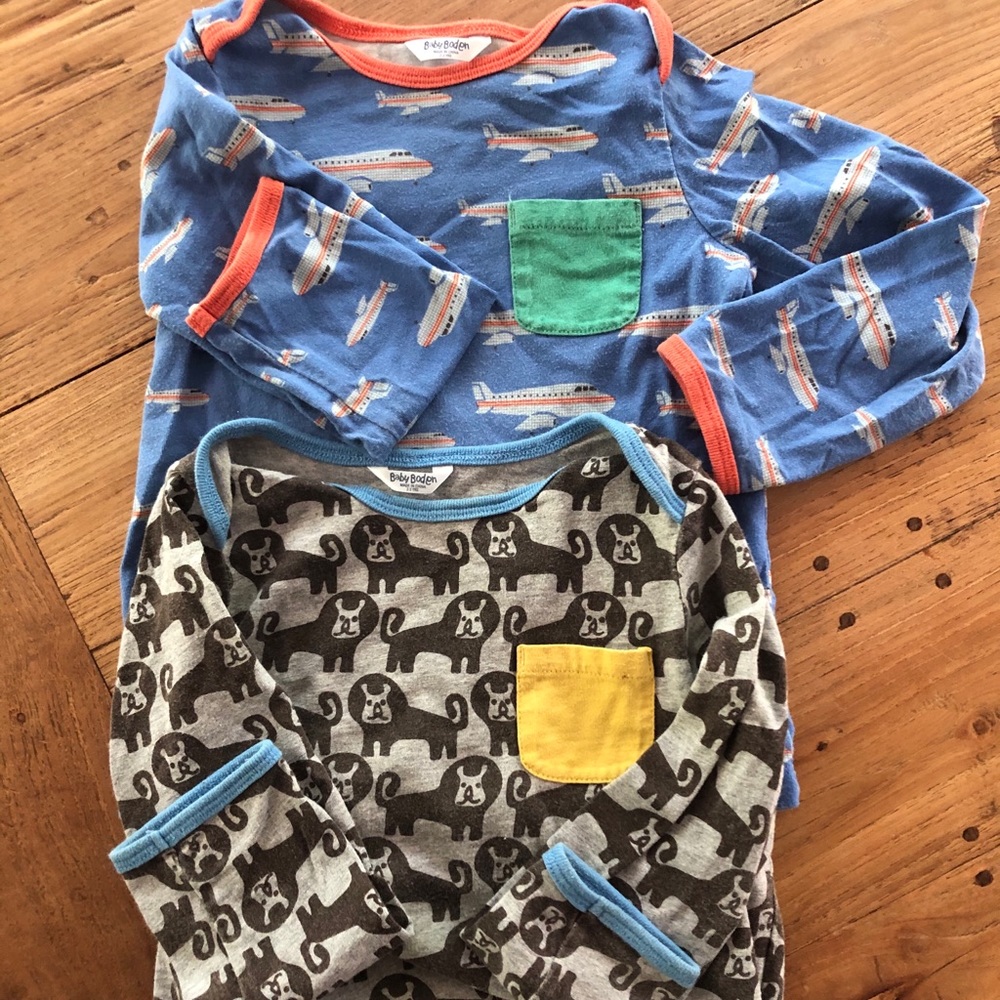 Mini Boden Shirt Set